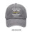Casquette de baseball en coton lavé, taille-Cinquantaine noire 4
