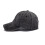 Casquette de baseball en coton lavé, taille-Cinquantaine noire 7