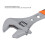 12 Inch Adjustable Wrench High Carbon Steel, Versatile Spanner Tool 6