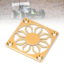 RC Cooling Fan Guard Aluminium Alloy Gold Protect Electric Motors in RC Cars