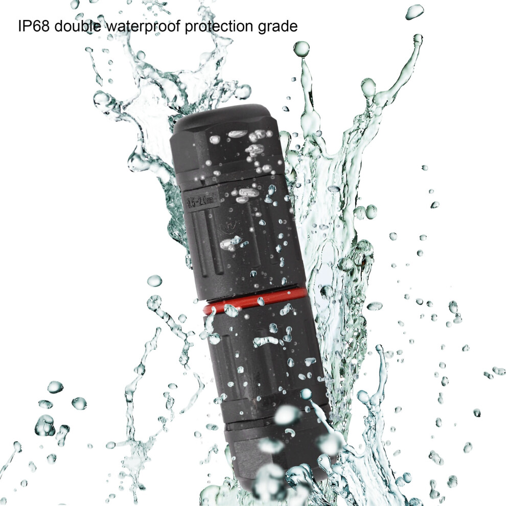 IP68 Waterproof PA66 Connector 10m