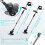24V Cordless Strimmer 2Battery Grass Trimmer Edger 10
