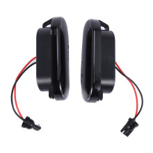 10x Car Dynamic Water Light Led Foliate Turn Signal for Bora 3 4 3Bg Sb6 Black