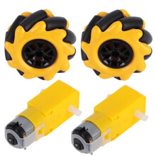 60mm Mecanum Wheel for TT Motor DIY Smart Robot Car Accessories