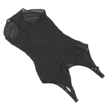 Ganzkörper-Shapewear mit drahtlosem BH - Schwarz XXL