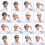 Chefs Hat Flat Top Cotton Oil Proof Various Pattern Culinary-1 2
