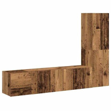 Mobile TV - HELLOSHOP26 - S/M/L - Set di 3 - Legno ingegnerizzato - Porta reversibile