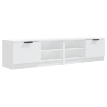 TV-meubel - HELLOSHOP26 - moderne trend - Wit - Engineering hout - Set van 2