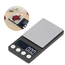 Digital Pocket Jewelry Scale 500g/0.01g ABS Steel Black LCD Display