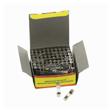 100Pcs 5x20mm Fast Blow Glass Tube Fuses Assortment Kit 250V Multi‑Amp Selection for Electronics