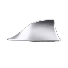 Car Shark Fin Antenna for Renault Megane ETech 2022–2024, Silver Roof Antenna Cover with Enhanced Signal Stability and Sleek Aerodynamic Design