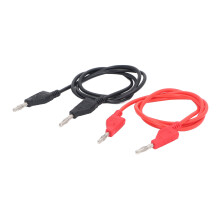 Banana to Banana Test Leads, 4mm Brass Silicone Jumper Wires 2000V