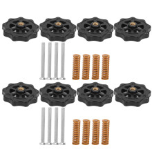 3D Printer Bed Leveling Kit with Heat Resistant LongLasting Springs for Stable and Easy Maintenance