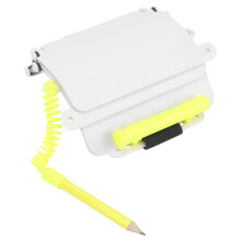 Diving Wrist Write Slate with Pencil, ABS, Adjustable, 145g