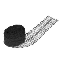 Lace Ribbon 10M/10.9yd Black Vintage Skin-Friendly Quilting Supplies