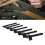 7pcs Leather Hole Cutter Semicircular Shape Ends for Belt Refining 1