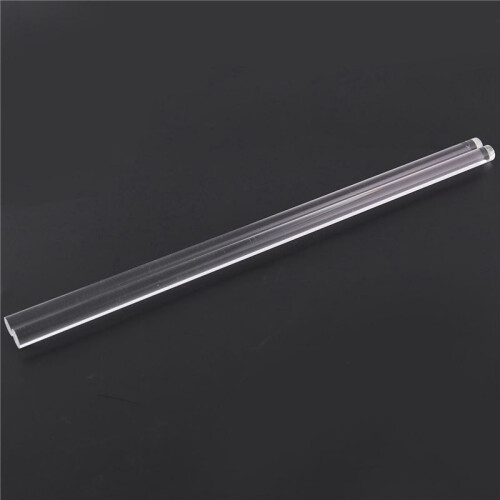 10 Peças 10Mm Transparente Redondo Perspex Barra AcríLica PMMA Haste Extrudada 12 Polegadas Comprimento 1