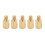 100 Pcs PC PCB Motherboard Brass Standoff Hexagonal Spacer M3 7+4mm 3