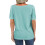 Women's basic short-sleeved V-neck deep-length-apricot XXL 7