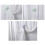 Curtain Tiebacks  Decorative Curtain Holdbacks Drapery-White 5