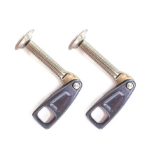 4 Sets Boat Transom Clamp Assy 663-43118-01-8D for  40HP E40G Outboard Motor 6F5-43116-00, 6F5-43114-00