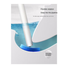 96PCS Disposable Toilet Brush Refills No Dead Angle Foam Cleaning Sponges Heads Toilet Brush Bathroom Accessories