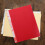 Porte-Documents Plastique Rouge Grand Volume Poche Transparente 3