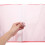 Porte-Documents Plastique Rouge Grand Volume Poche Transparente 5