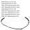 Rear Windshield Lower Seal Molding for 3 Series BMW  Replacement 3