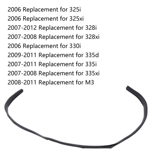Rear Windshield Lower Seal Molding for 3 Series BMW  Replacement 2