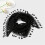 Polyester Lace Embroidered Triangular Scarf Shawl for-White 6