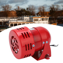 MS‑190 Metalldosen-Feuermelder Sirene 110‑115dB 40W Rot Flughafen Fabriknutzung