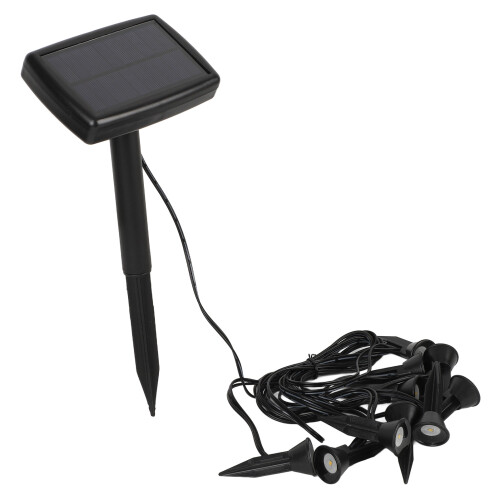 Waterproof Solar Pathway Lights 10 pcs, 500mAh Garden Deck Yard 1