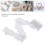 Decorative Nylon Lace Ribbon 4.5cm Zigzag Pattern 10 Yards Long 3