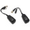 HD-CVI/TVI/AHD Passive Video Balun with Power Connector and RJ45 CAT5 Data Transmitter 5 Pair 5