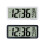 Multifunction LCD Digital Clock With Time Date Display-Black 4