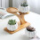 Bamboo Plant Stand - 3-Tier Desktop Shelf 5