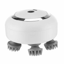 Electric Scalp Massager, Portable  Massager for Hair Growth, Handheld Hair Massager with 4 Massage Heads