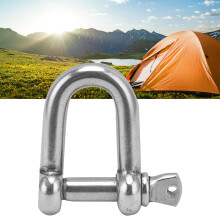 Durable Stainless Steel M18 Shackle for Chains Ropes & Outdoor Camping