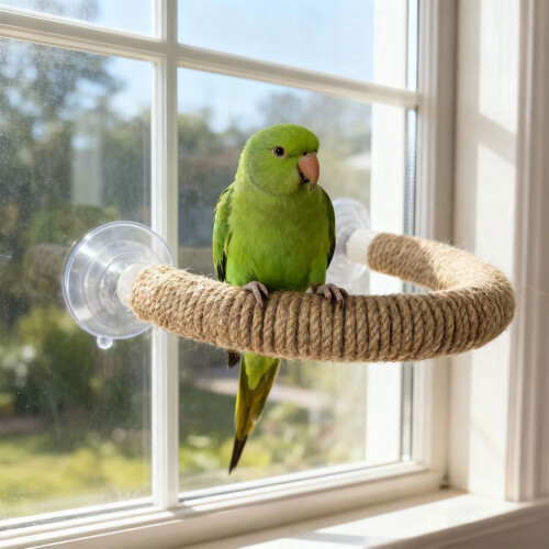 Bird Grinding Scratchers Climbing Stand for Parrots Conure 1
