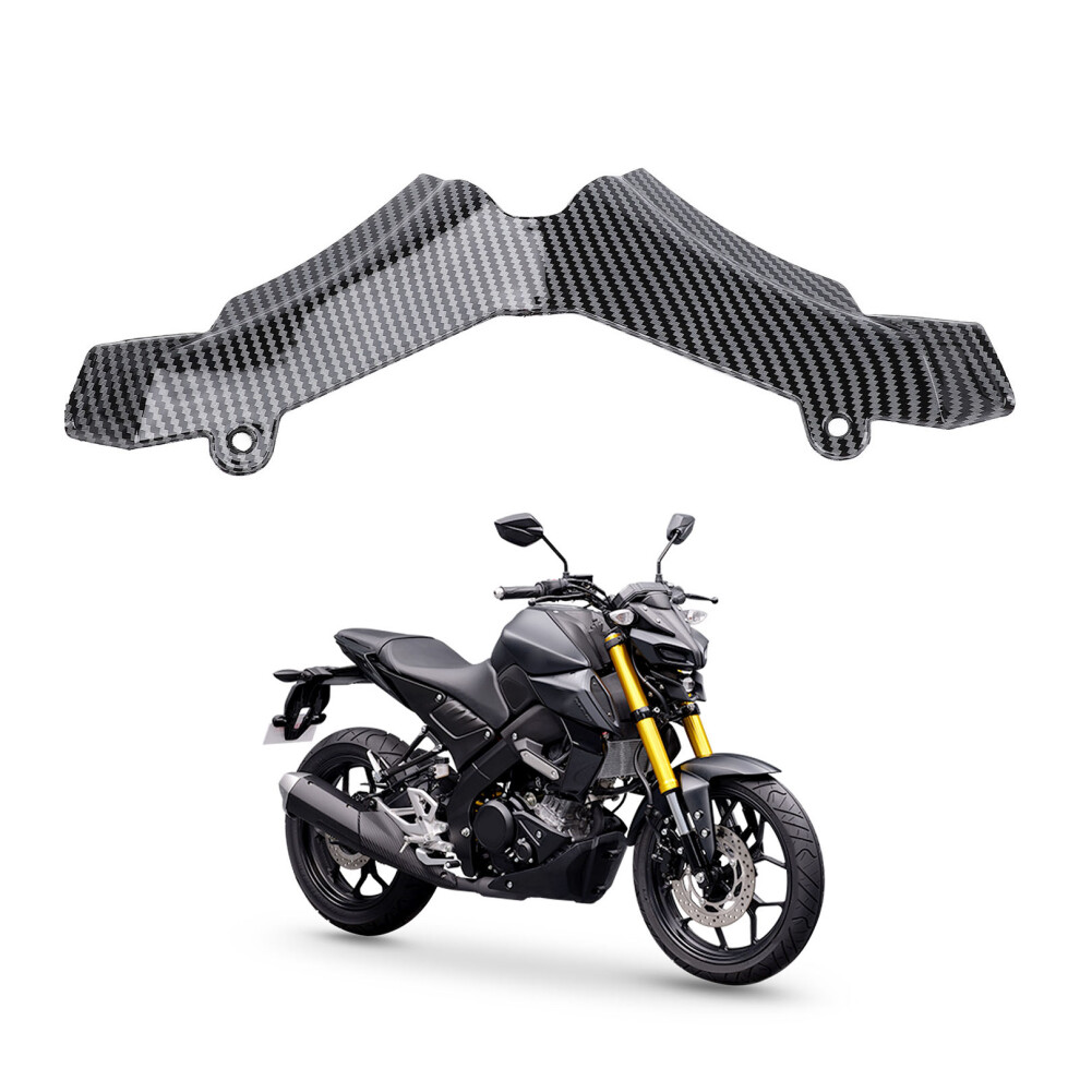 Motorcycle Front Fairing Winglets For Mt-15 2018-2024 Carbon Fiber Style 7621391302011