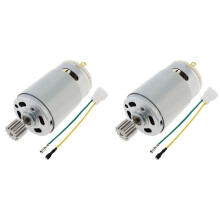 2X R390 12 Tanden -Motor 12V 16000 RPM Kinderen Rijden op Speelgoedautomotor Hoge Snelheid Elektromotor voor Afstandsbediening Auto
