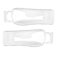 4x Car RIM-DRIVING LAMP/Light Glass Roof Rail Cap Transparent Lampshade Covers for X-TRAIL X Trail T31 2007-2012