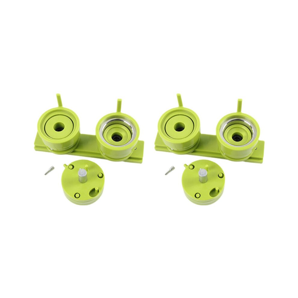 2X Diy Home Badge Making Mould Pin Button Maker Die Mould Badge Maker Supplies Badge Pins Mould, 32Mm Mold 4712668848578