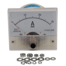 3X 85C1-A Ampère Analogique Compteur Mètre Jauge 30A Ampèremètres Mécaniques Mécaniques