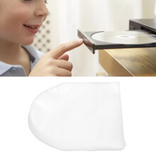 100 Stück transparente CD/DVD-Hüllen 12,5 12,5 cm Mini-Aufbewahrung