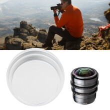 AllMetal Silver DKL Mount Rear Lens Cap Dust Cover for Camera Protection