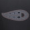 Multifunctional Plastic Curve Ruler for Sewing, 1pcs Semicircle Design 12