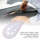 Multifunctional Plastic Curve Ruler for Sewing, 1pcs Semicircle Design 6