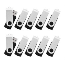 8GB Flash Drive, 10PCS Memory Stick With Capless Design And LED Indicator For Efficient Data Management